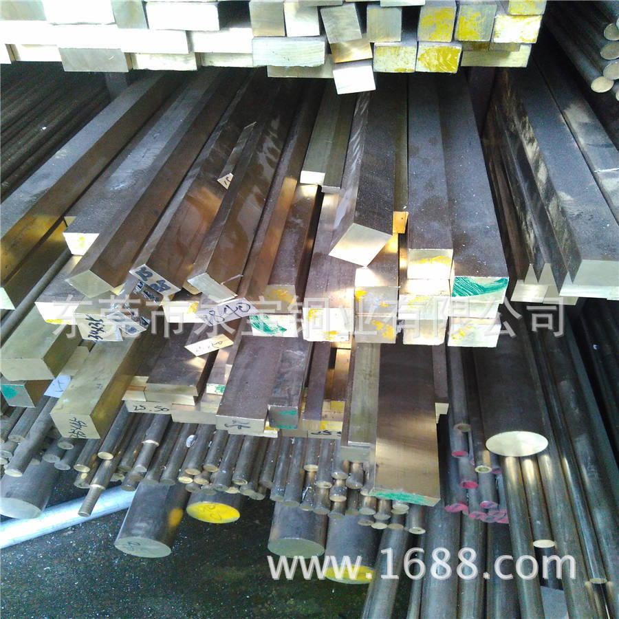 卯料四方黄铜棒批发零售 深圳黄铜方棒10*10 15*15 H62黄铜棒厂家