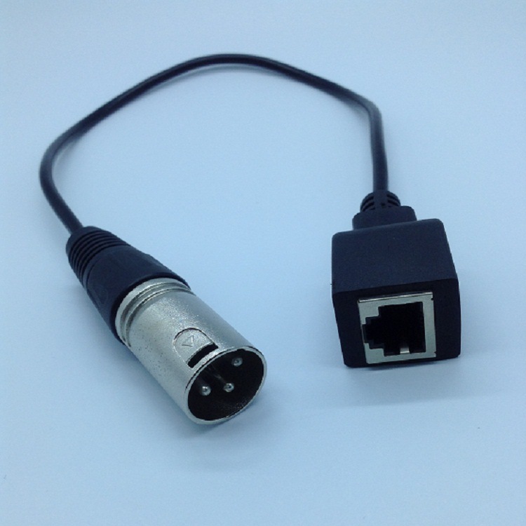 3P卡侬公头-RJ45 2