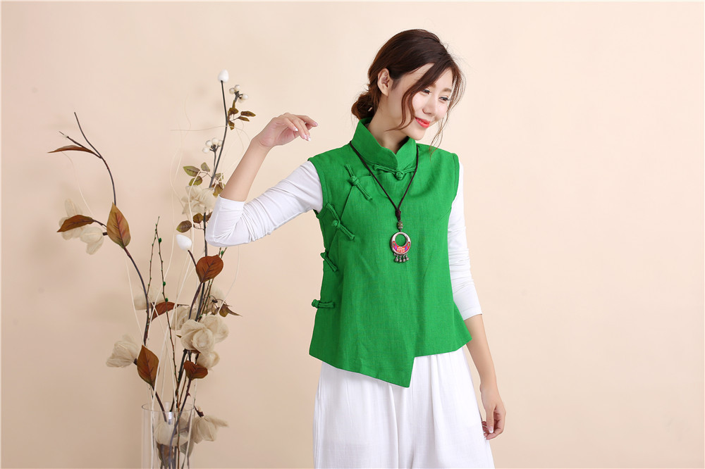 Gilet femme MA FAN TISSU en Chanvre - Ref 3316987 Image 65