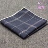 Fashionable suit, handkerchief, accessory, scarf