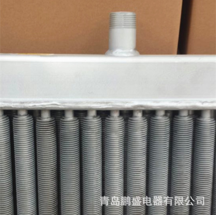 供应大连庄河翅片管养殖暖风机养鸡场鸡舍加温水暖风机