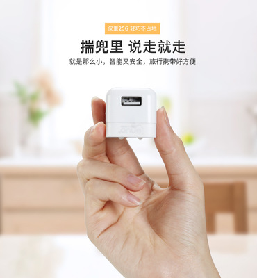 lenuo Le Connaught Mini Portable Adapter 5V/1A USB Interface Charging head mobile phone Flat apply