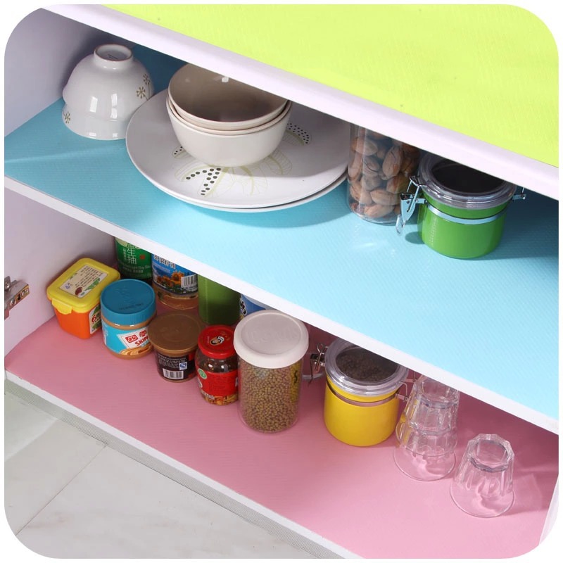 Super waterproof Moisture-proof EVA wardrobe non-slip mat drawer cupboard Pad paper Cut clean Cushion Oil pollution