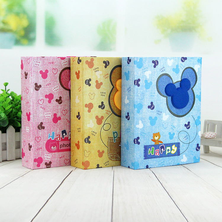 7 inch 100 paper photo album insert photo album Children's studio PP inner Page family photo album album wholesale
