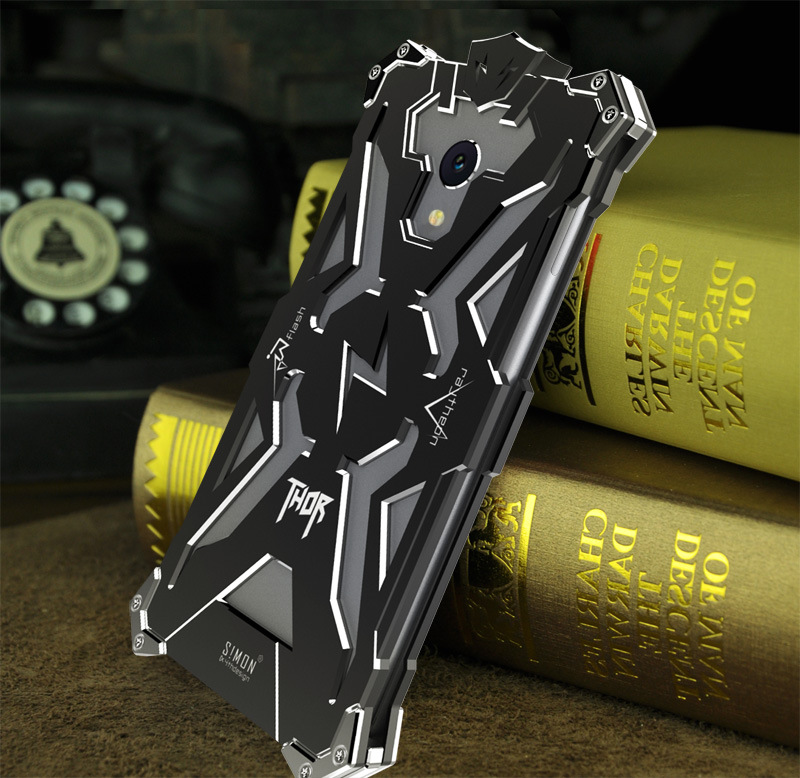 SIMON THOR Aviation Aluminum Alloy Shockproof Armor Metal Case Cover for MEIZU M3e | MEIZU M3