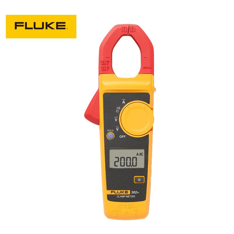 福禄克Fluke 302+数字高精度钳型表FLUKE305交流电流表F362