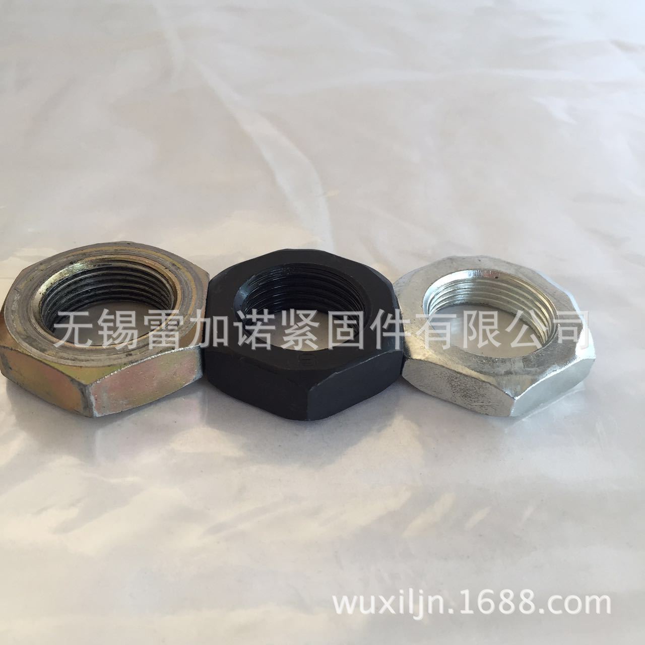 GB54螺母 高强度8.8级 六角薄螺母 标准牙 细牙 粗牙 反牙M10-M56