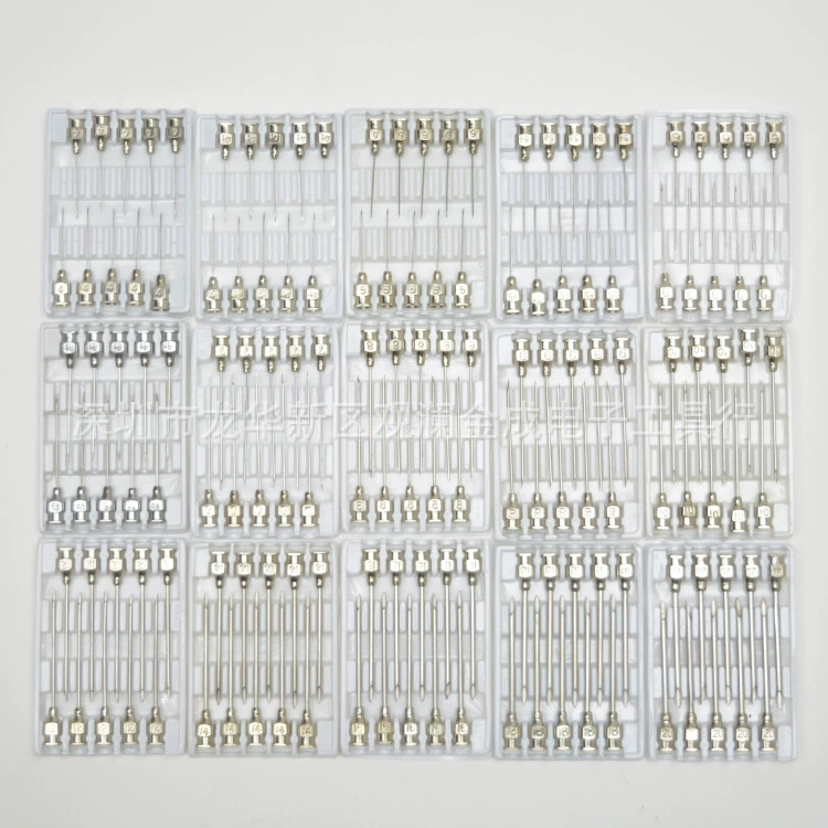 Ветеринарная игла из нержавеющей стали № 6 ветеринарная инъекционная игла непрерывная игла шприца в коробке 10 6 #