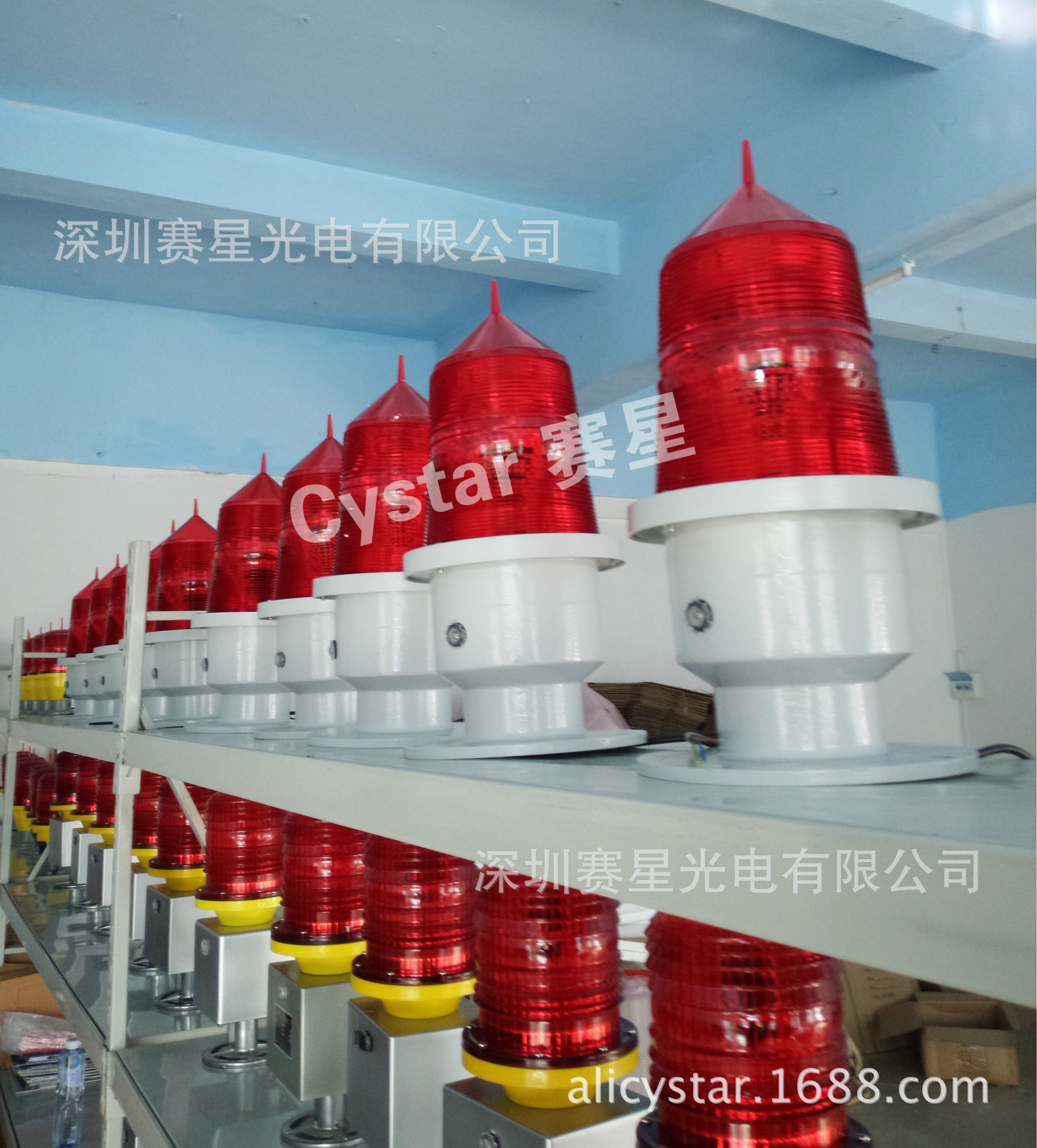 GPS卫星同步闪航空障碍灯 高空警示灯 155航标灯 GZ-155航空灯|ru