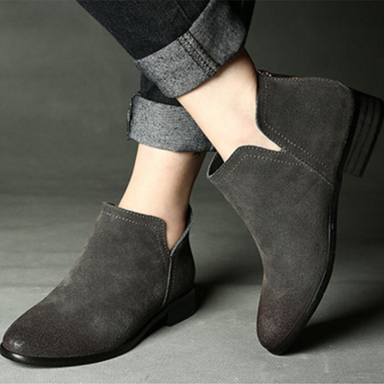 Bottes femme en En cuir - Ref 3354960 Image 3