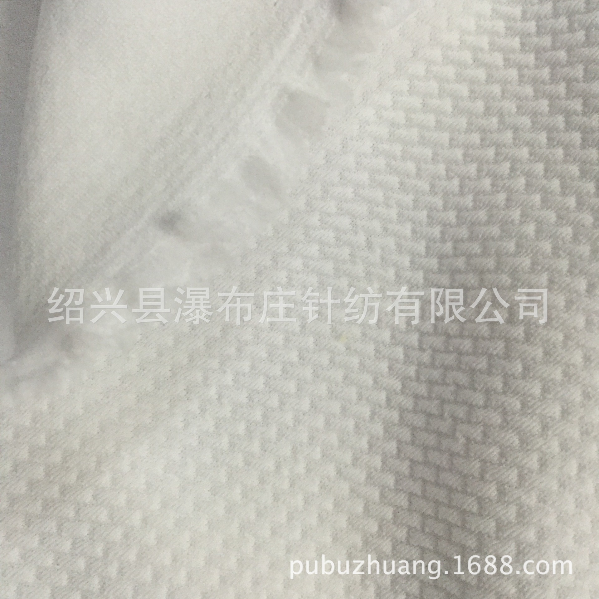 厂家直销针织全涤氨纶斜纹泡泡布 高档双面提花泡泡布
