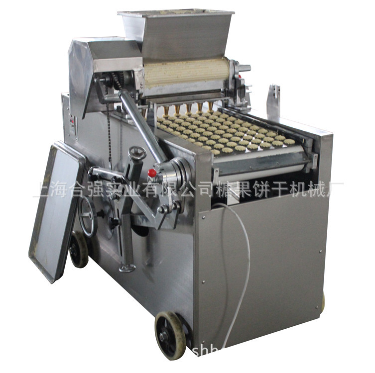 厂家供应曲奇饼干机 400型机械糕点成型机 上海糕点曲奇加工设备