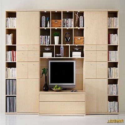 廠家直銷全屋家具訂制現代中式環保板書櫃提供免費設計