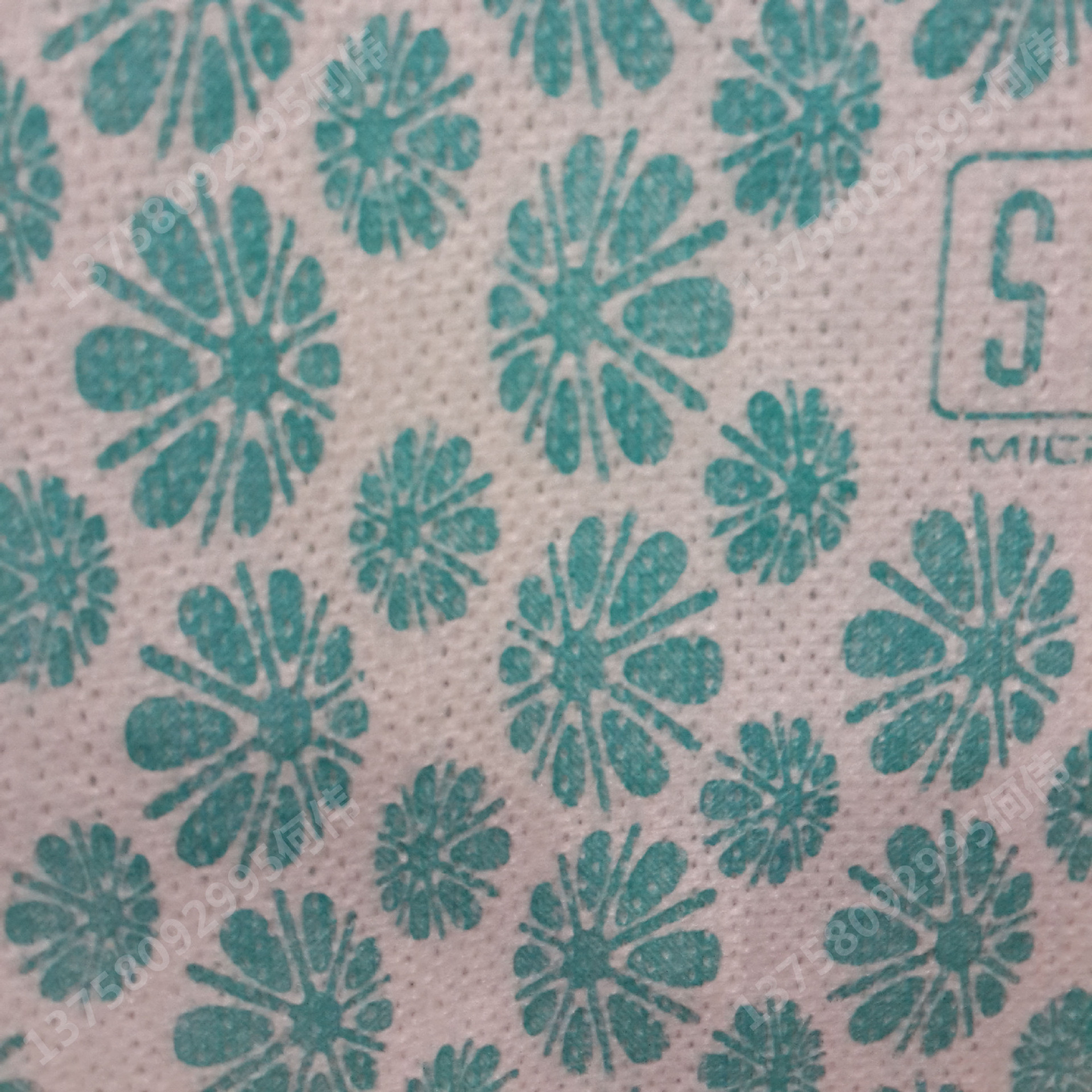 細印花水刺無紡布