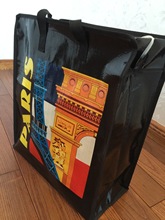 厂家供应50*55质量可靠 彩印覆膜编织袋 pp编织袋 塑料手提袋批发