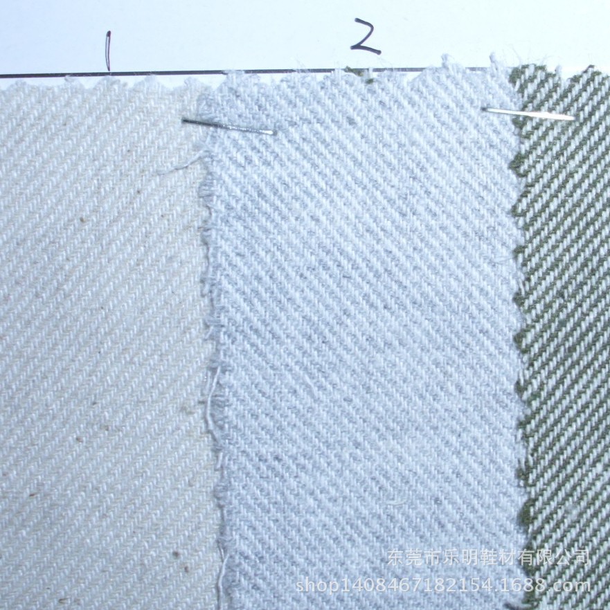 MB6221现货供应斜纹麻棉双色布 鞋服面料
