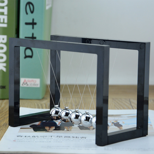 High-end acrylic Newton pendulum ball pool force transfer balance bumper ball teacher gift desktop decoration