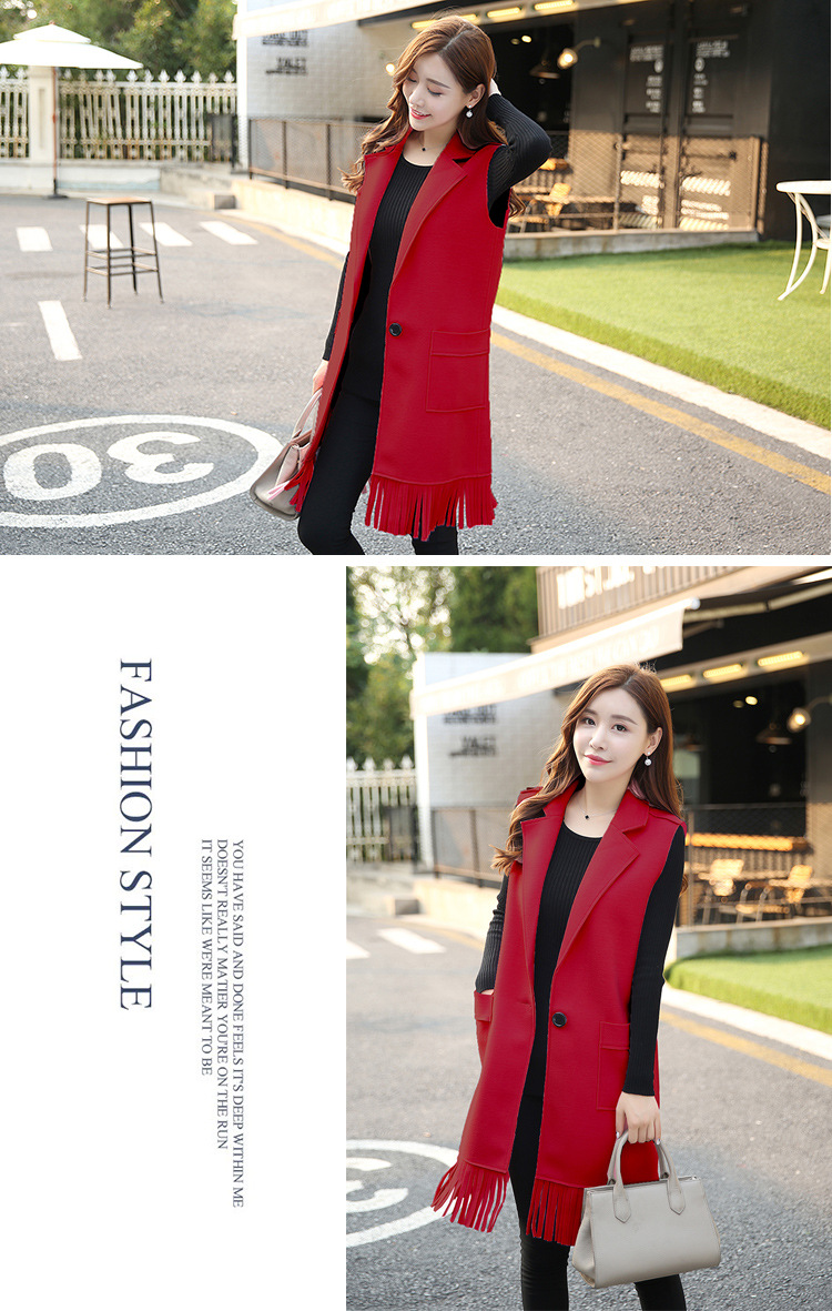 Gilet femme en Sergé - Ref 3316982 Image 26