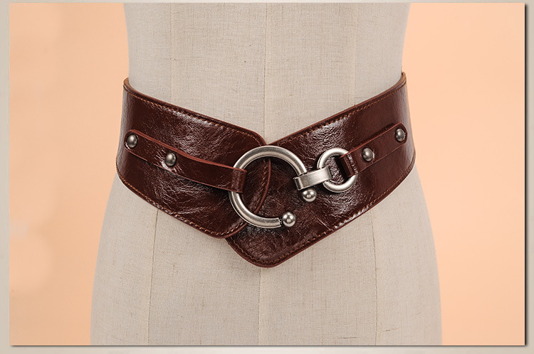 Dames riem breed elastisch veelzijdig tailleband modieus_voghion.com