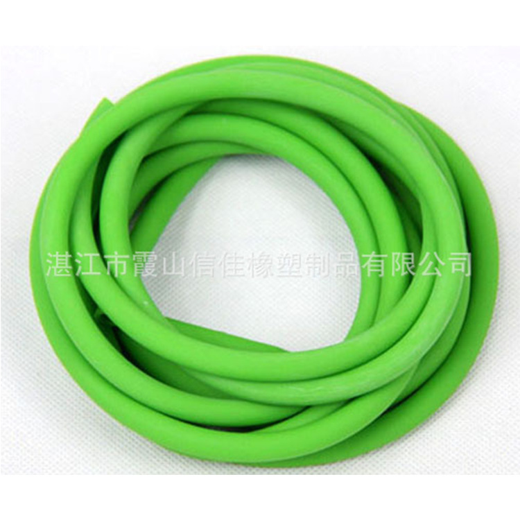 厂家供应 一字拉力器胶管 高强度运动弹力绳 体育阻力训练教材