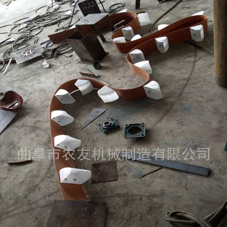 粉料混合物挖斗式斗提机 垂直式连续挖斗喂料提升机