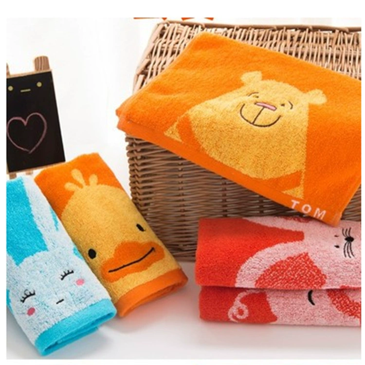 Cartoon children's towel, wholesale