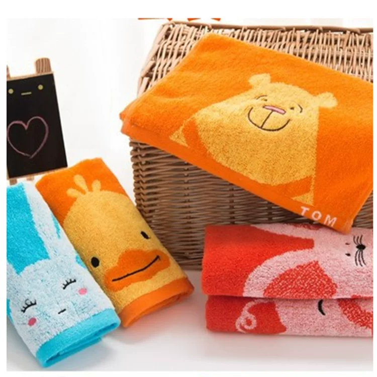 Cartoon children's towel, wholesale
