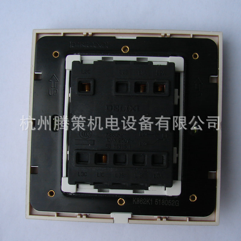 CD868-K862K1(VC)  二位单控开关2