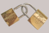 Factory direct selling thick copper core thermal treatment lock beam titanium gold lock can be customized