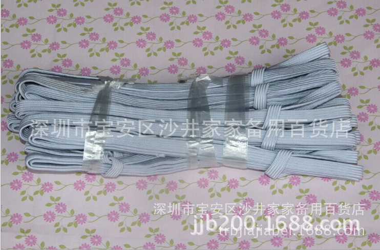 厂家批发白色松紧带白色松紧服装辅料批发