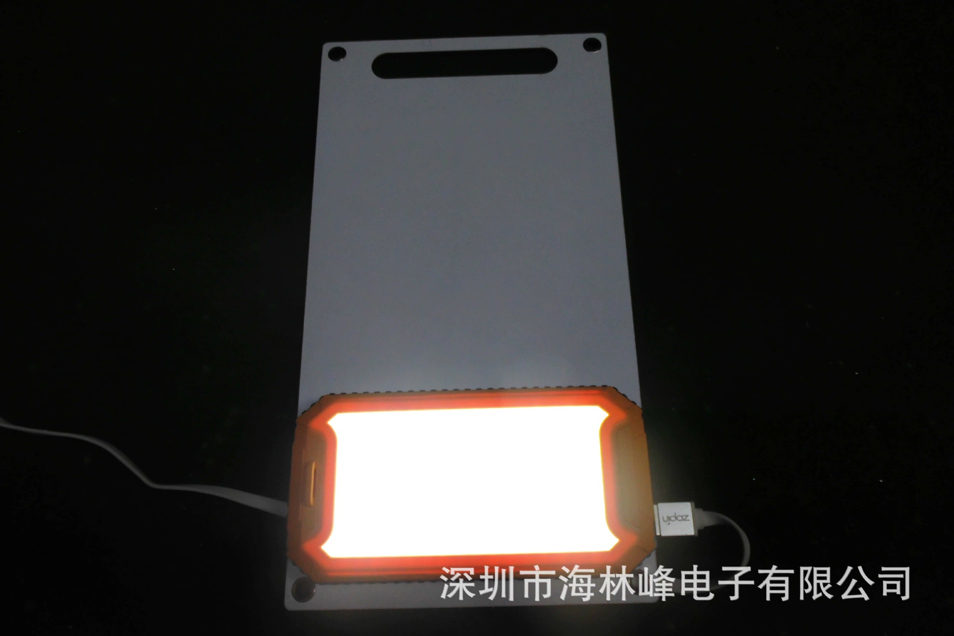 Mobile phone solar-powered for camping charging, charger