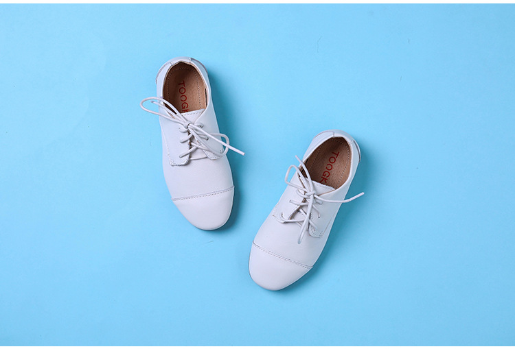 Chaussures enfants en cuir pour été - semelle tendon - Ref 1009119 Image 14