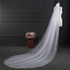 new simple veil making plans with comb double soft yarn 3 meters long section of the bride and the veil