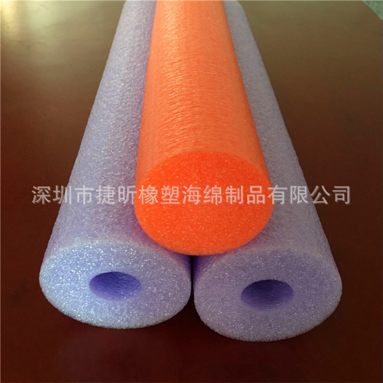 厂家生产 彩色珍珠棉浮水腰带 泳池浮水作业用品epe棉棒