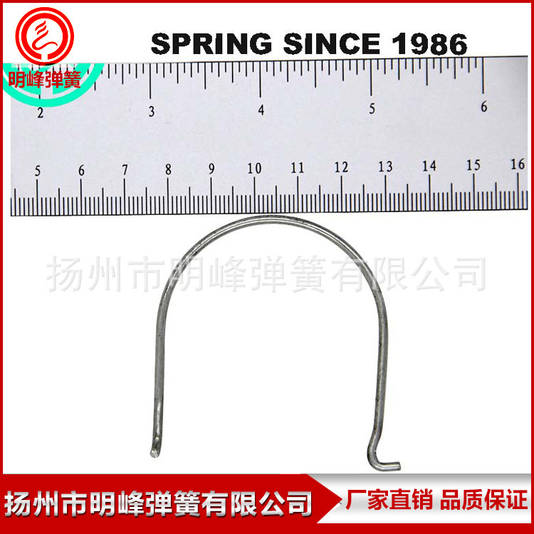 厂家直供线型异形弹簧 定制汽车减震器压缩钩异形簧 卡箍批发销售