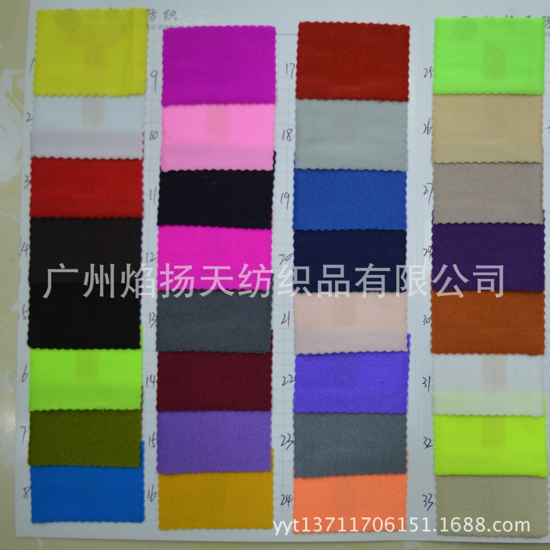 锦纶有光莱卡  泳衣布  泳装面料  焰扬天纺织货号6615