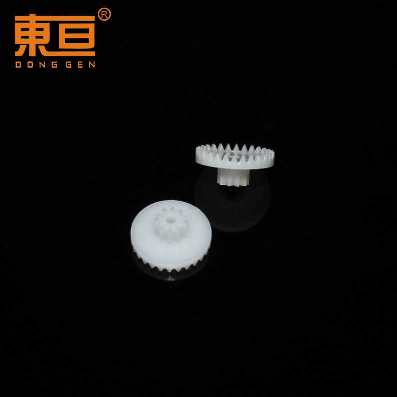 C28102B двухслойная корончатая Шестерня Корончатые зубы пластиковые шестерни игрушечные аксессуары технологии производственные материалы