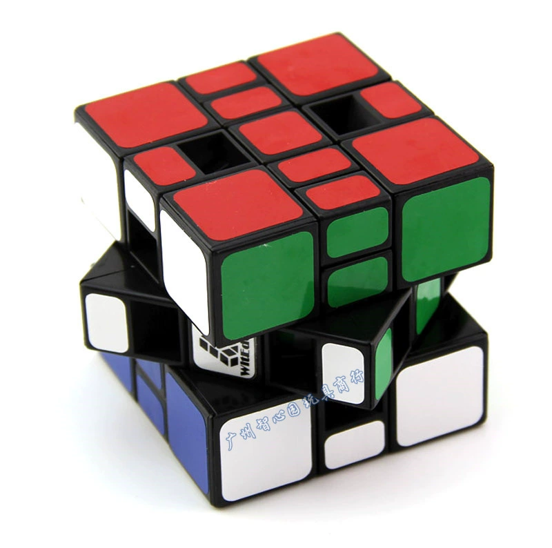 Интеллектуальные развлечения, черный кубик Рубика, второе поколение, 3x3
