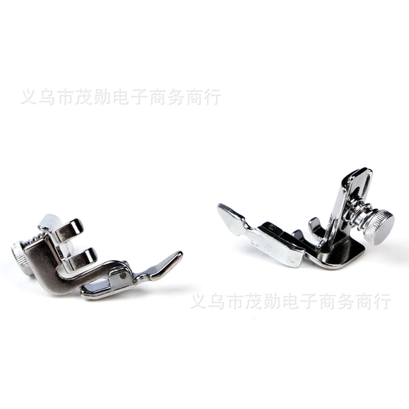 家用电动缝纫机脚踩脚踏缝纫机常用压脚隐形拉链左右调节压脚