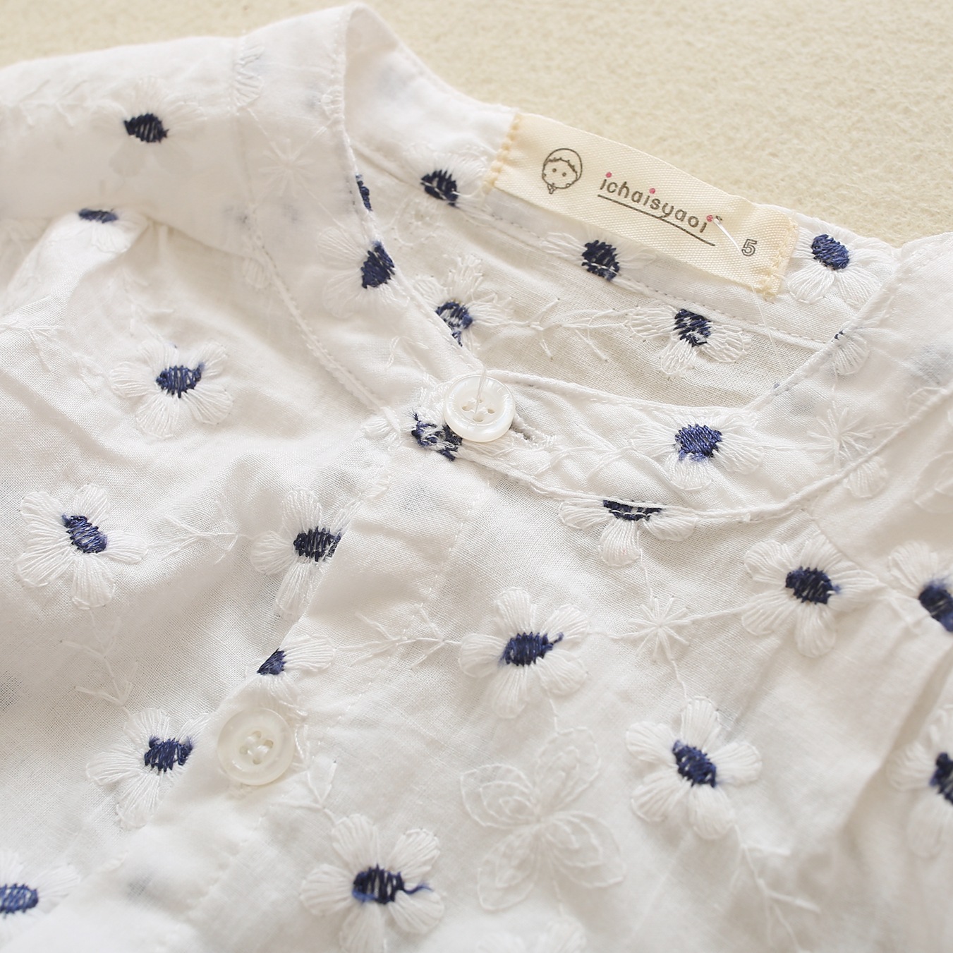 Chemise fille à manche longue - Ref 2086764 Image 10