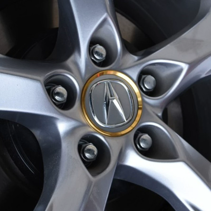 Подходит для модификации Acura CDX/MDX/RDX Специальная модификация Крышка Ступицы яркое кольцо ступица декоративное кольцо с блестками