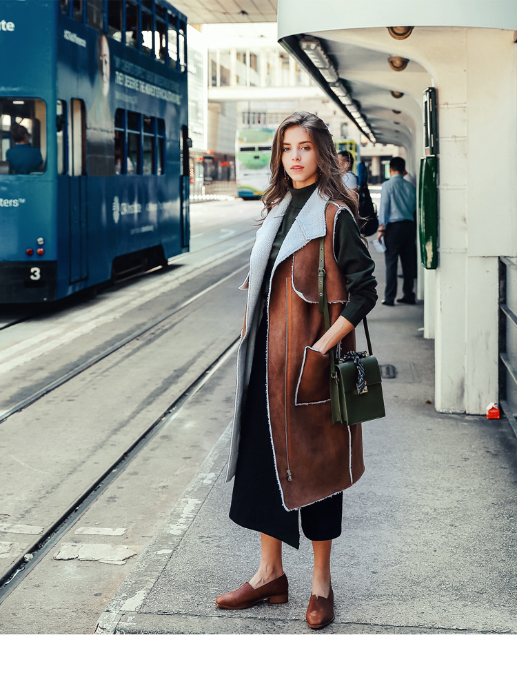 Gilet femme MOFFI en Match de fourrure - Ref 3318308 Image 7