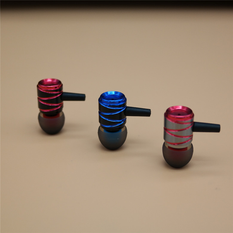 9.2mm in-ear earphone shell metal ear shell three-color optional factory direct wholesale
