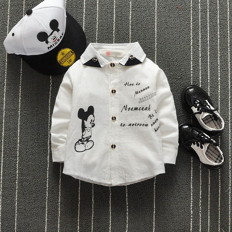 Chemise garcon à manche longue - Ref 2075820 Image 18