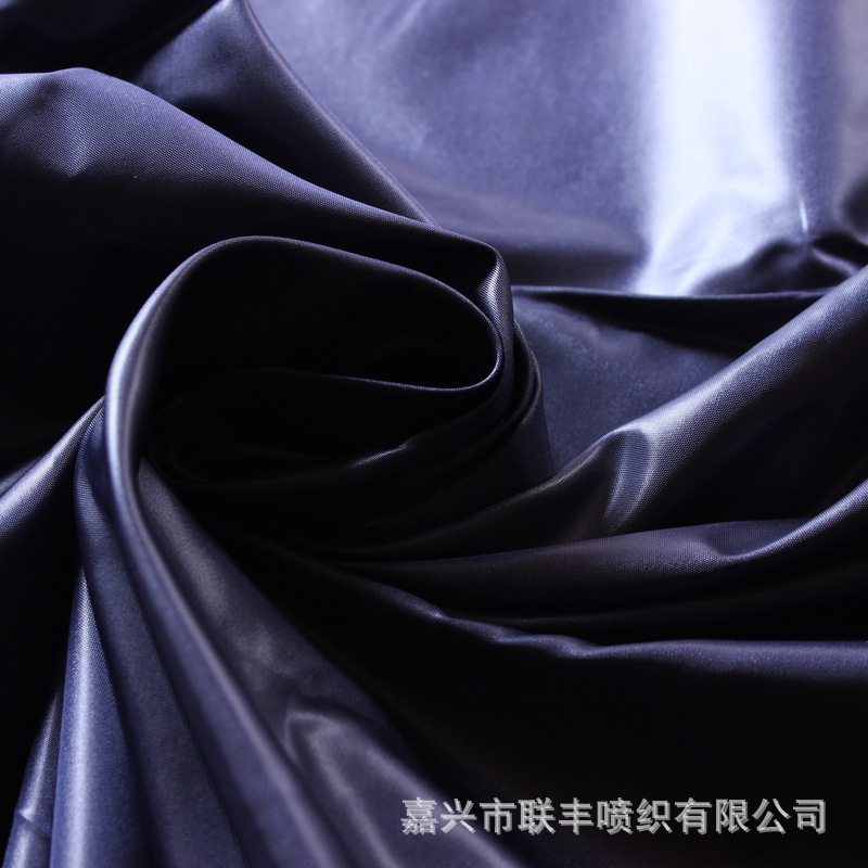 TAFFETA290T涤塔夫塔夫塔油面轧光 50D*50D 羽绒服棉衣防晒服面料