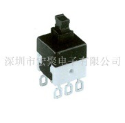 深圳宏聚销售8*8自无锁轻触按键开关焊线脚带孔符合ROHS