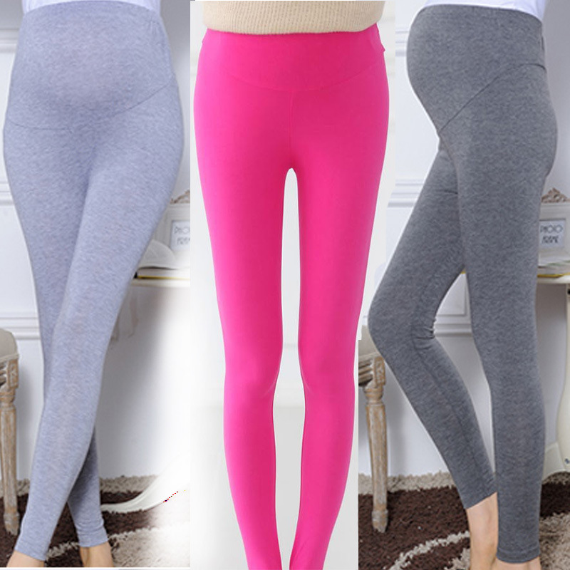 夏季韩版 莫代尔孕妇裤九分长裤打底裤 孕妇托腹裤小脚裤 薄款