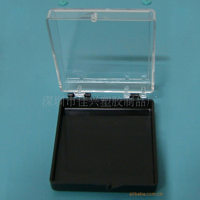 Acrylic transparent badge Box Gift Jewelry Box Company emblem badge box decorate Plastic box Manufactor Direct selling