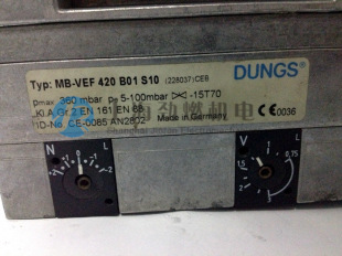 MB-VEF420B01S10  ��˹DUNGS��ȼ������{���y  ��ԭ�b늴��y