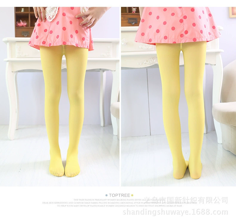 Children's white tights